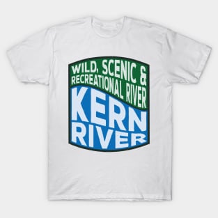 Kern River Wild, Scenic and Recreational River Wave T-Shirt